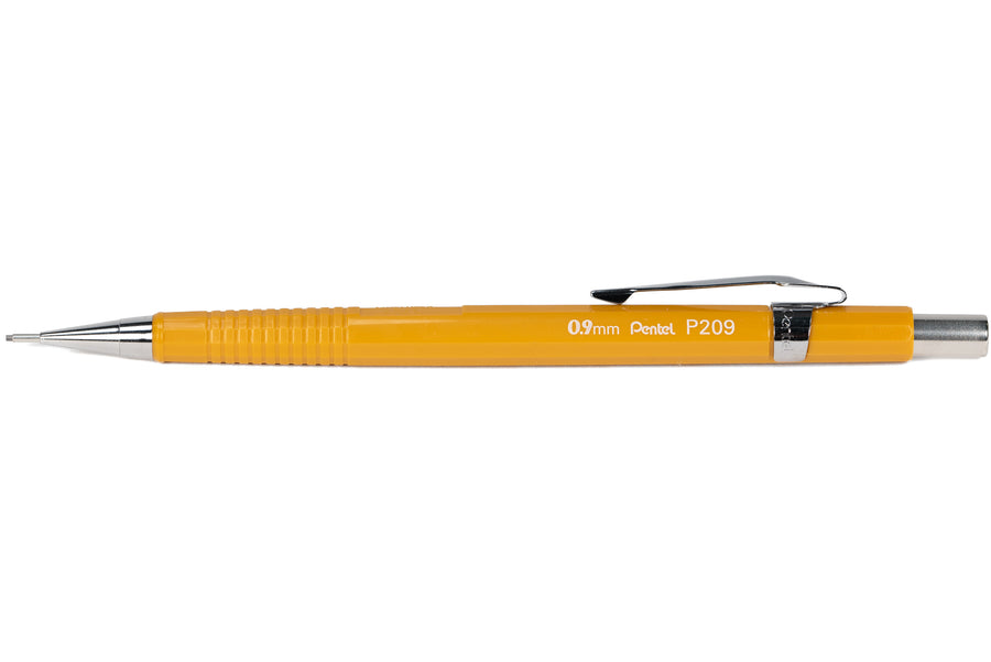 Sharp P209 Mechanical Pencil, 0.9 mm, Vintage Yellow