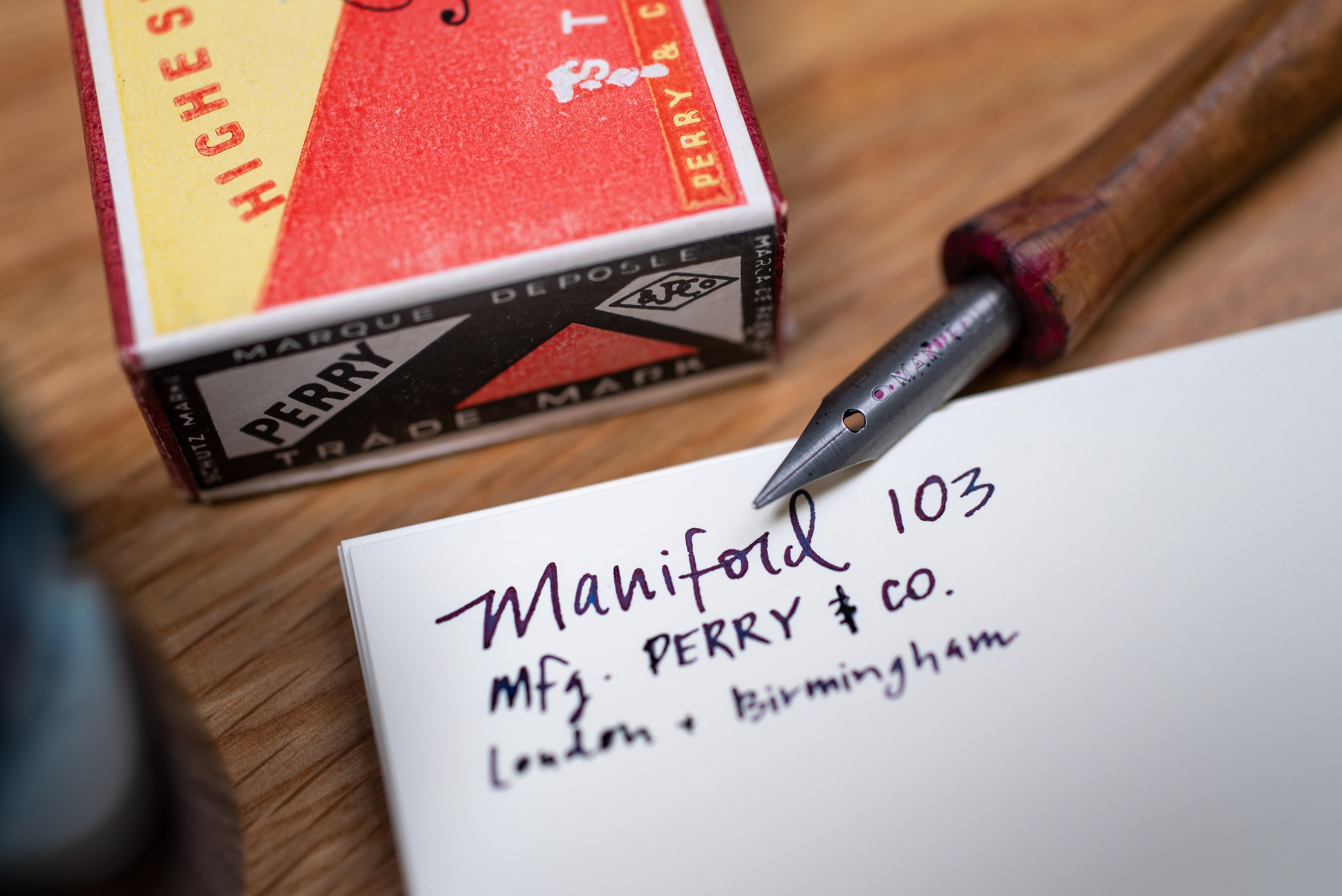 Perry Manifold #103 Pen Nib (Vintage)