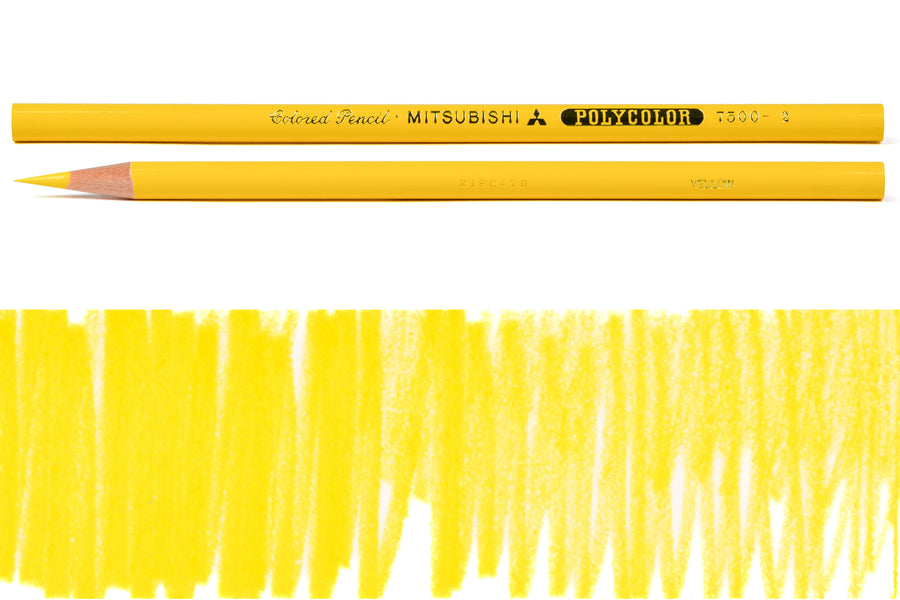 Polycolor Colored Pencils, #02 Yellow