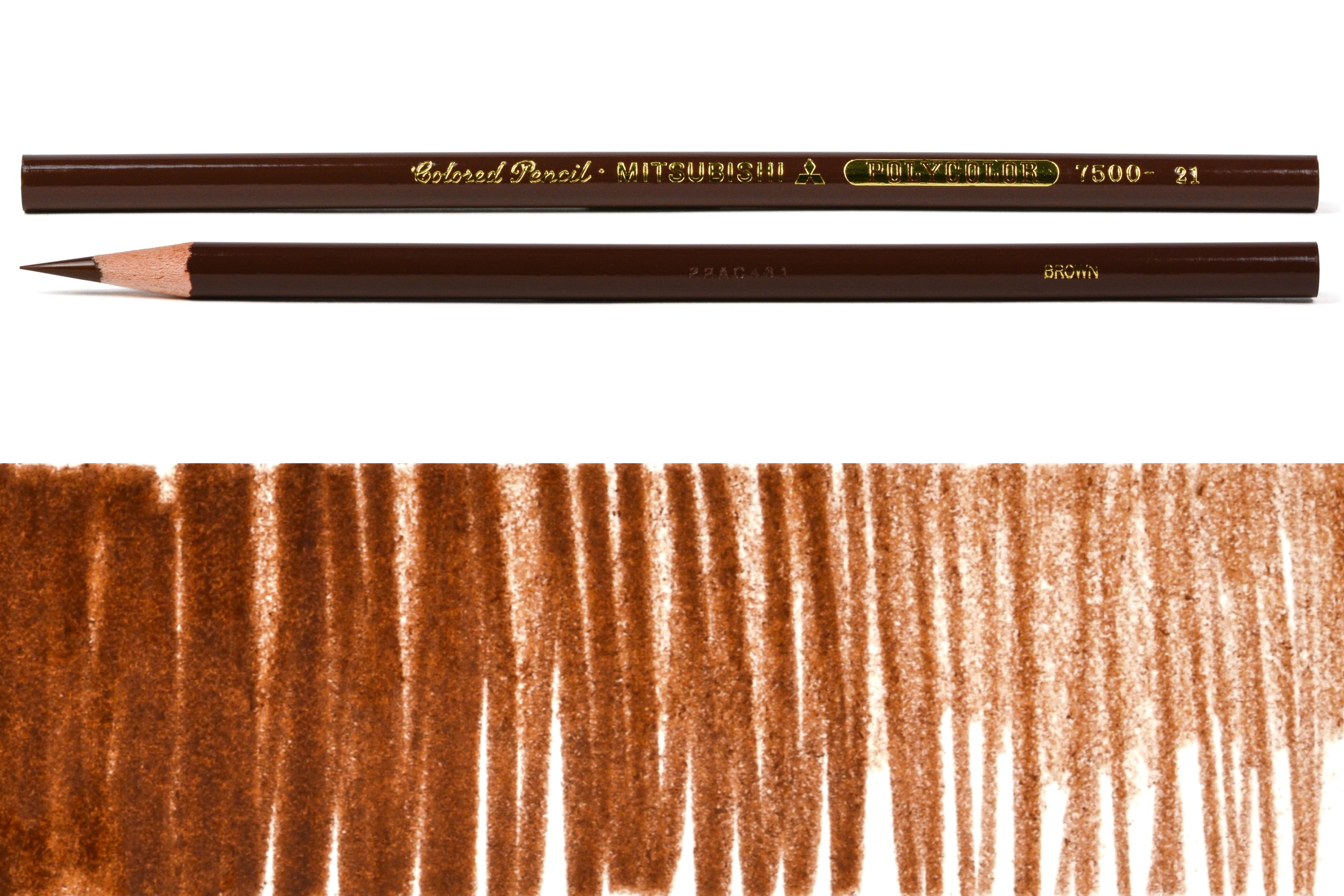 Polycolor Colored Pencils, #21 Brown – St. Louis Art Supply