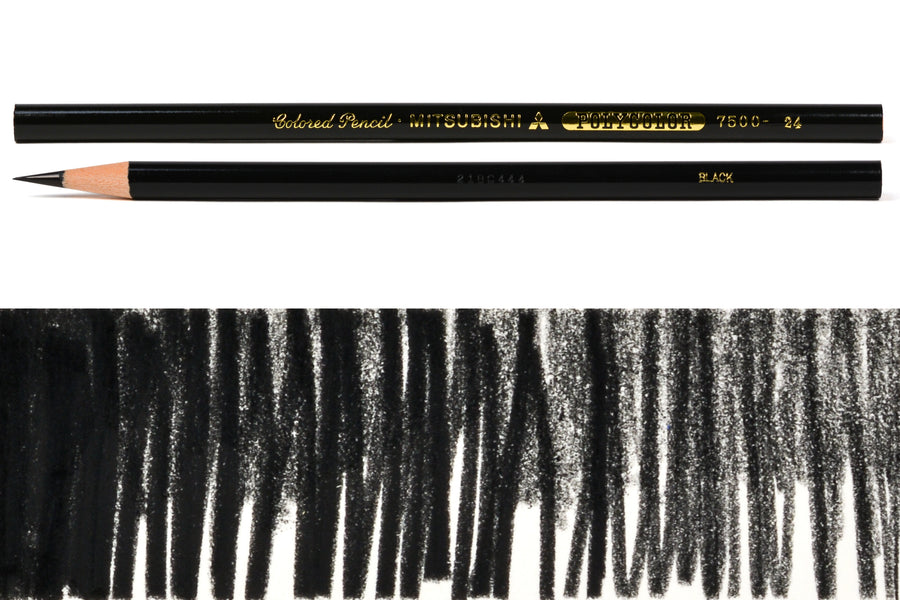  Black Colored Pencil