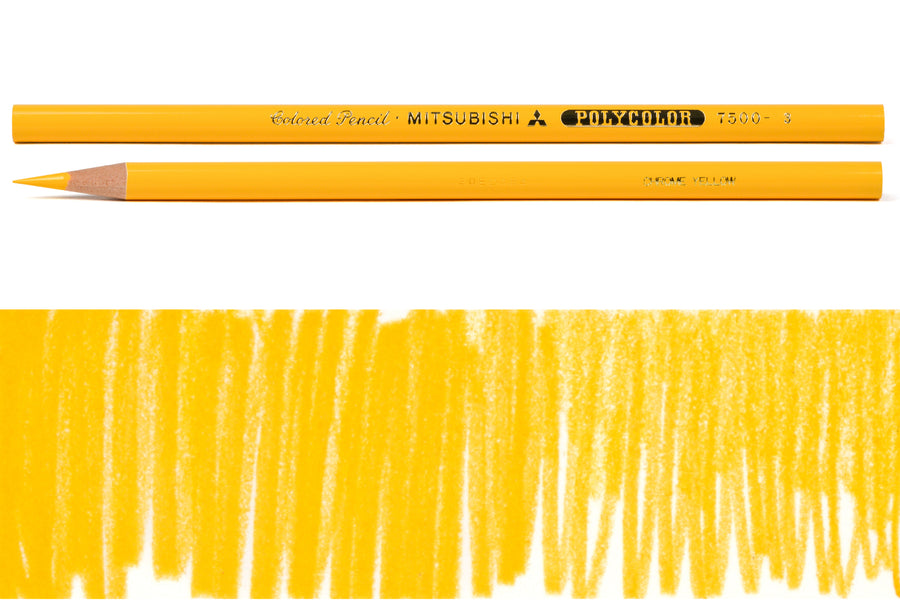 Polycolor Colored Pencils, #03 Chrome Yellow