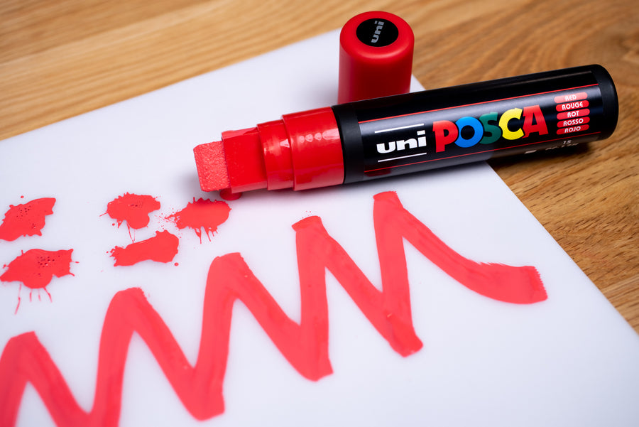 Uni POSCA Paint Marker, Extra Broad Rectangular Tip (PC-17K)