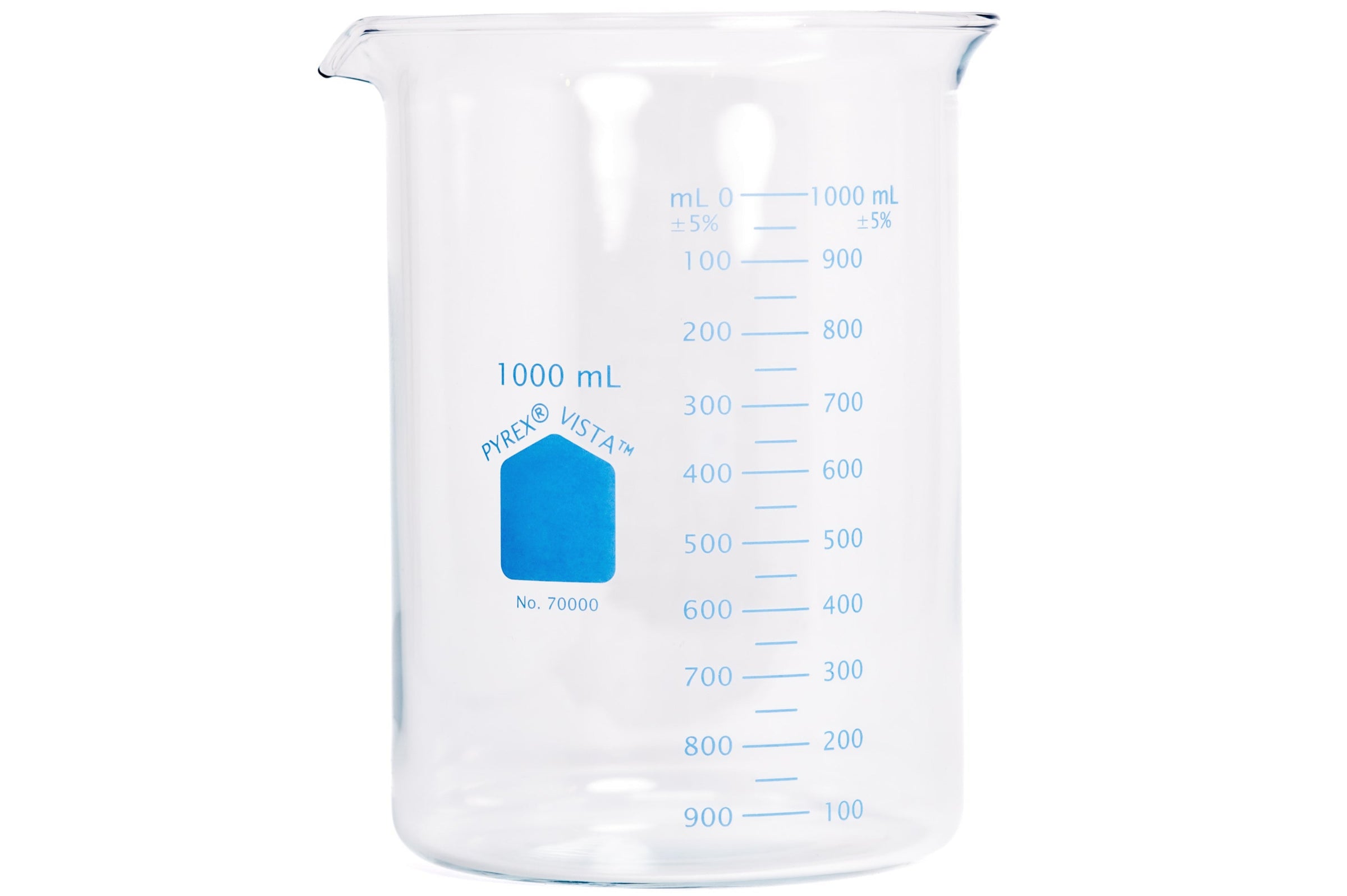 thumbnail image 2 of Pyrex 1000-400 Brand 1000 Griffin Low-Form Beaker, 400 ML, 12/pk From 2 of 14