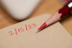 Pencil Extender, Chrome with Red Pencil