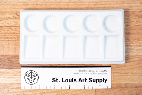 Giant Watercolor Pans, Empty Wooden Storage Tray – St. Louis Art Supply