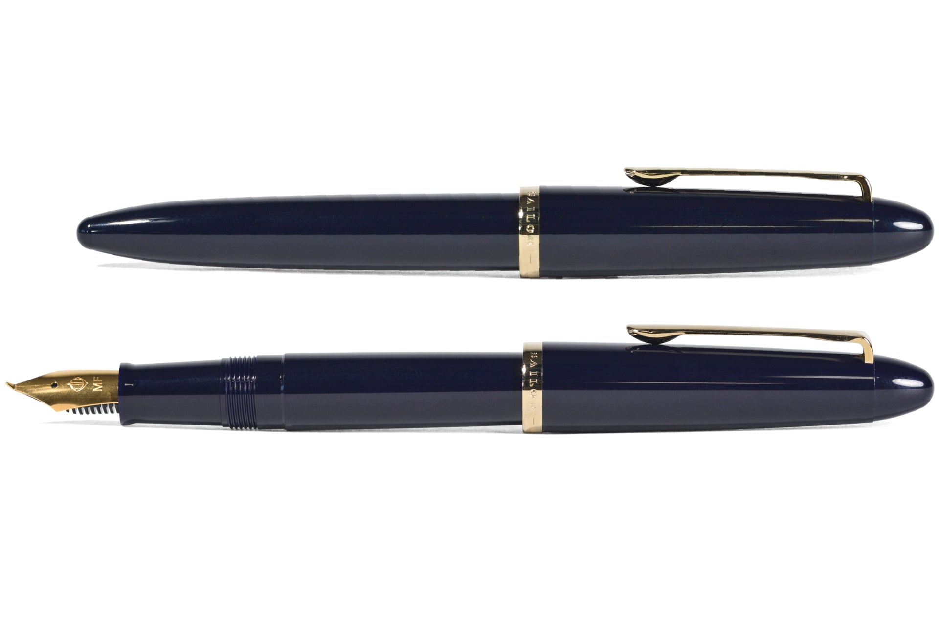 Sailor Fude De Mannen - Stroke Style Calligraphy Fountain Pen - Bamboo Green - Nib Angle 55 Degrees (11-0127-767