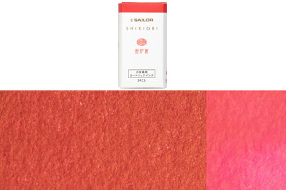 Shikiori Fountain Pen Ink Cartridges, #209 Irori (Hearth)