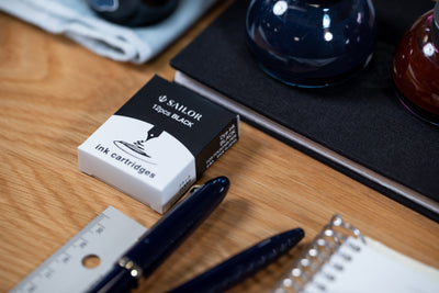 Sailor - Sailor Black Ink Cartridges, Box of 12 - St. Louis Art Supply