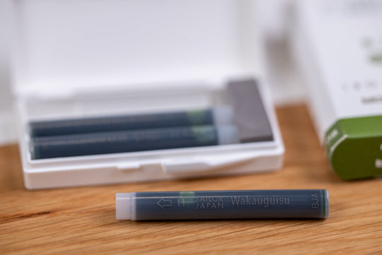 Shikiori Fountain Pen Ink Cartridges, #206 Doyou (Day of the Ox)