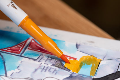 Sailor - Shikiori Brush Pens, Set of 5, Summer Colors - St. Louis Art Supply