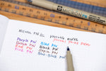 Micron PN Flexible Nib Pigment Pens