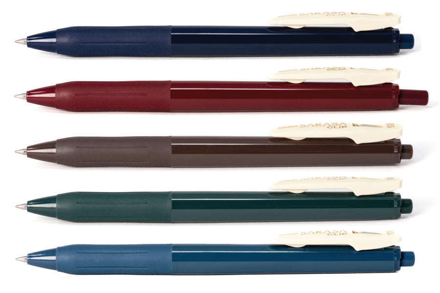 Zebra - Sarasa Clip Gel Pen, 0.5 mm, Deep Colors Set - St. Louis Art Supply