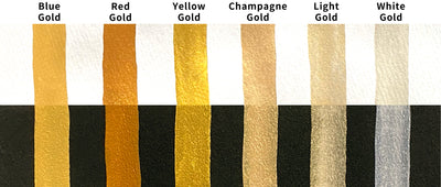 Kuretake - Gansai Tambi Watercolors, #904 Champagne Gold - St. Louis Art Supply