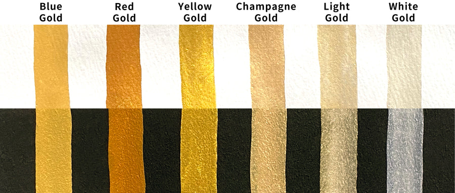 Kuretake - Gansai Tambi Watercolors, #904 Champagne Gold - St. Louis Art Supply