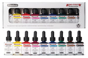 Schmincke - Aerocolor Acrylic Inks, Set of 9 Mixing Colors - St. Louis Art Supply