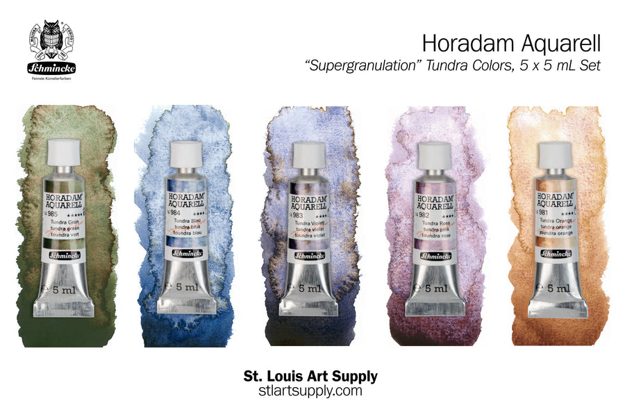 Schmincke - Horadam Supergranulation Watercolor Set, Tundra - St. Louis Art Supply