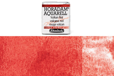 Schmincke - Supergranulation Watercolor Half Pan, #913 Volcano Red - St. Louis Art Supply