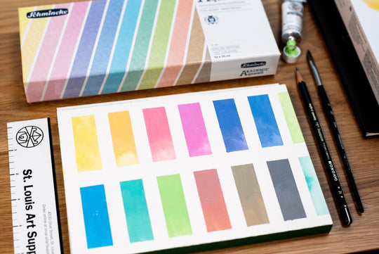 Schmincke - Akademie Watercolors, Special Edition Icy Colors Set - St. Louis Art Supply