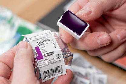 Schmincke - Akademie Watercolors, Set of 12 Full Pans - St. Louis Art Supply