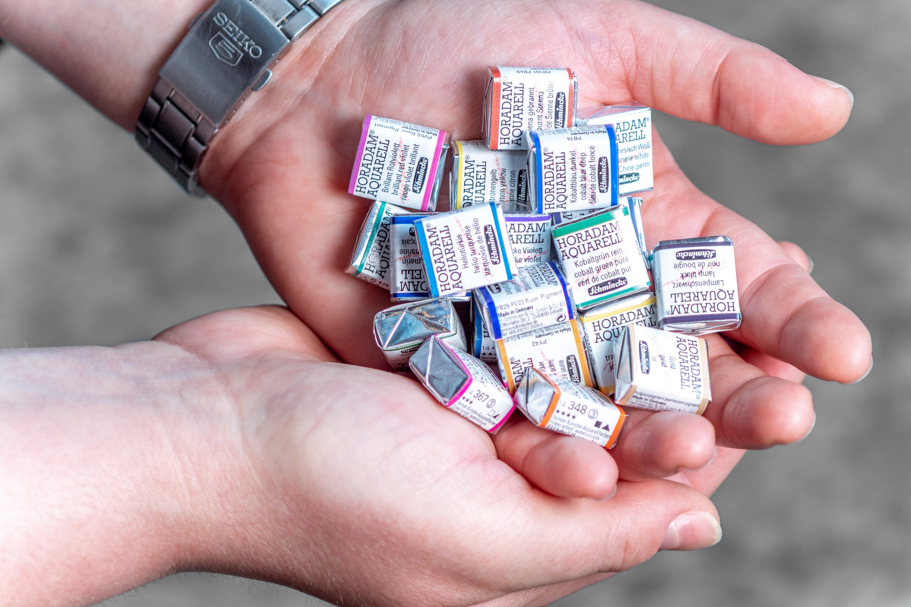 Schmincke - Horadam Watercolor Half Pan, #509 Cobalt Turquoise - St. Louis Art Supply