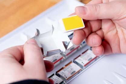 Schmincke - Horadam Watercolor Full Pan, #894 Silver - St. Louis Art Supply