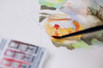 Five Simple Steps to Sketching Flowers with Watercolors