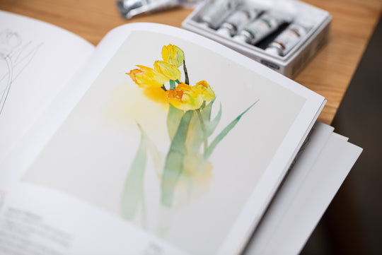 Five Simple Steps to Sketching Flowers with Watercolors