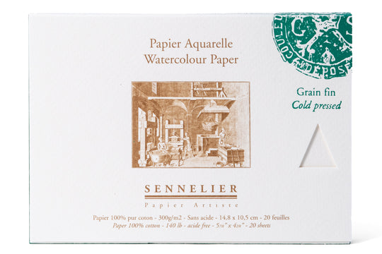 Sennelier - Pocket Watercolor Block - St. Louis Art Supply