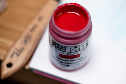Golden SoFlat Matte Acrylics, Fluorescent Orange