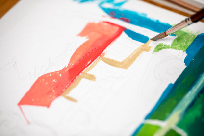 Golden SoFlat Matte Acrylics, Fluorescent Yellow