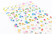 Springtime Flora Sticker SheetMidori 