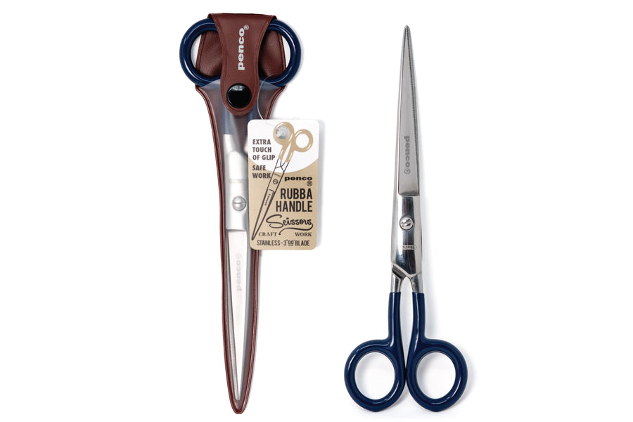Penco - Stainless Steel Scissors, Large, Blue - St. Louis Art Supply
