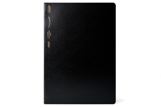 Stalogy - Editor's Series 365Days Notebook, A5, Black, Plain Paper - St. Louis Art Supply