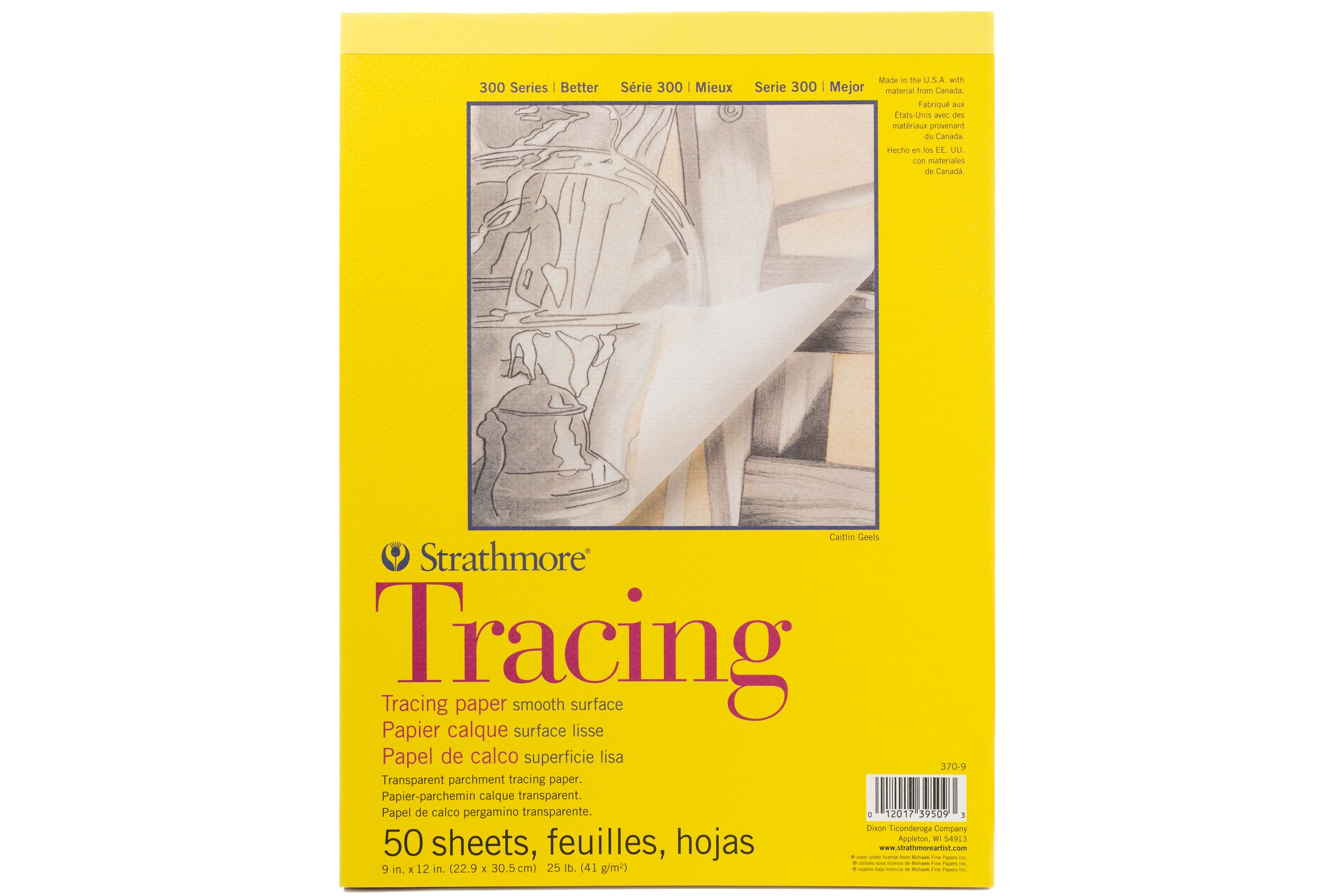 Strathmore Tracing Paper Pad 9x12 50 Sheets