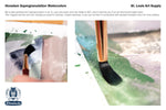 Schmincke - Supergranulation Watercolor Half Pan, #935 Shire Grey - St. Louis Art Supply