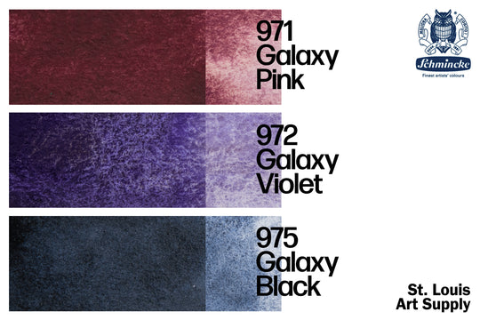 Supergranulation Watercolors, Galaxy Trio (2023)