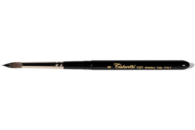 Tintoretto Watercolor Travel Brush Set, Synthetic Squirrel Rounds