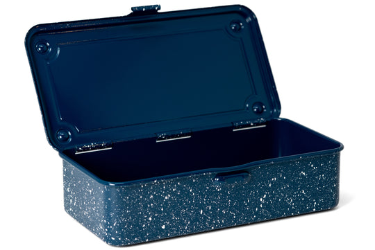 Steel Toolbox w/ Top Handle & Flat Lid - Live Coral – Blue Seven