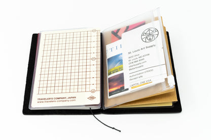 Traveler's Notebook Refill #004: Zipper Case, Passport SizeTraveler's Company 