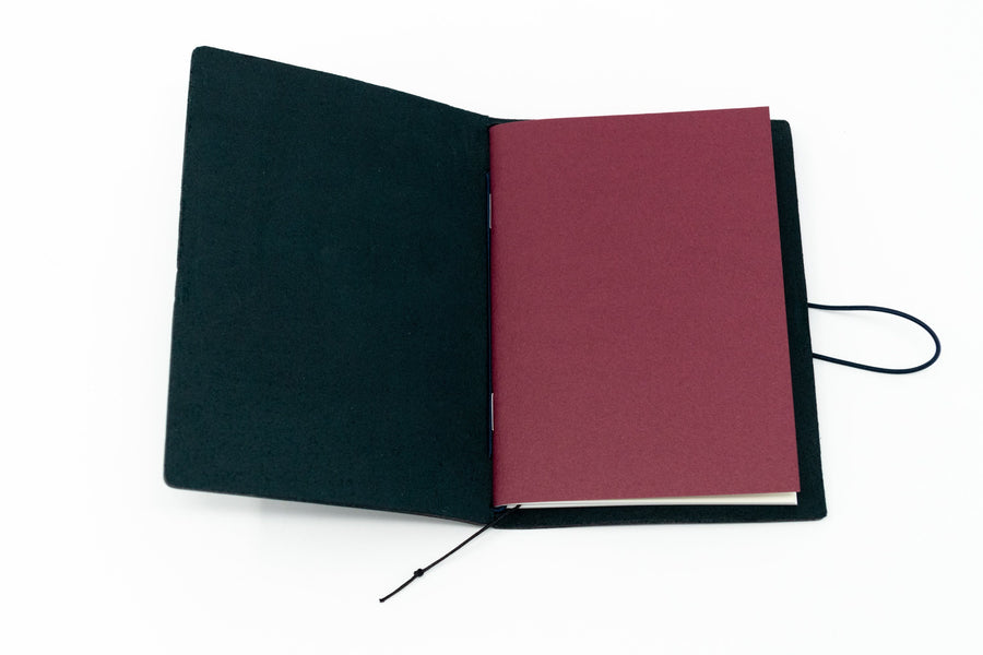 Traveler's Notebook Starter Set, Passport Size, BlueTraveler's Company 