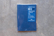 Traveler's Notebook Refill #001: MD Paper, Lined, Passport Size - St. Louis Art Supply