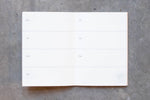 Traveler's Notebook Refill #007: Free Diary Weekly, Passport Size - St. Louis Art Supply