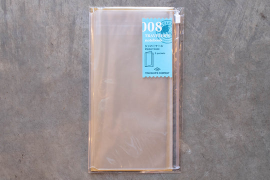 Traveler's Notebook Refill #008: Zipper Case, Regular Size - St. Louis Art Supply