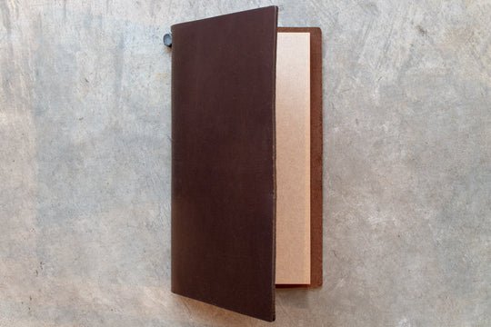 Traveler's Notebook Starter Set, Regular Size, Brown - St. Louis Art Supply