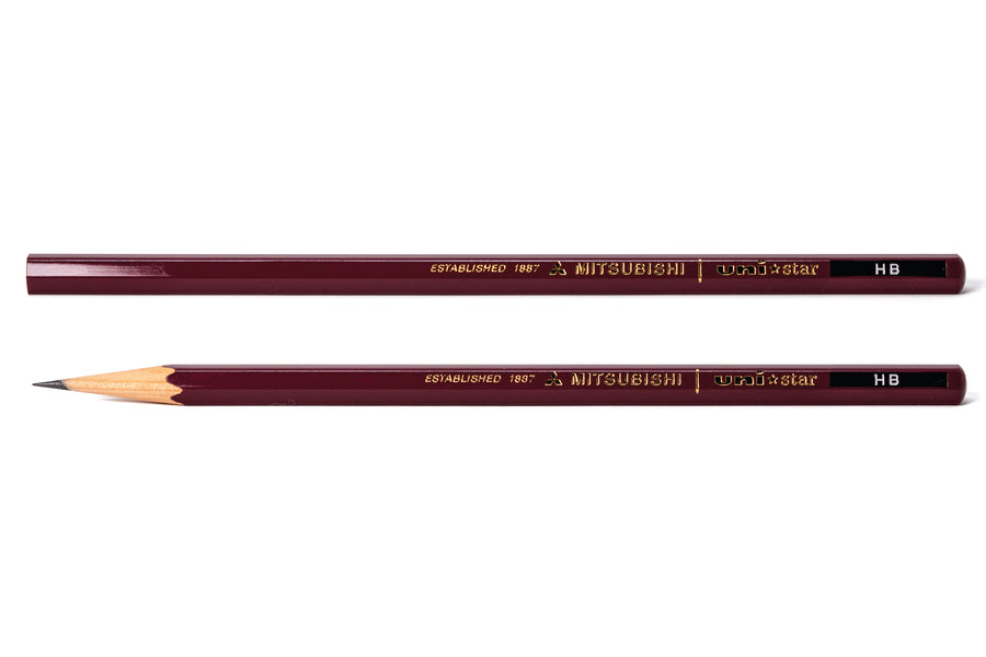 Mitsubishi Pencil Co. - Uni Star Pencil, HB, Set of 12 - St. Louis Art Supply