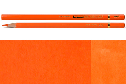 Uni Watercolor Pencils, #815 Dark Orange