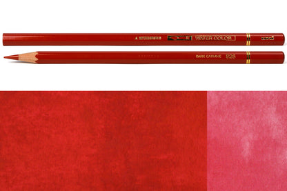 Uni Watercolor Pencils, #826 Dark Carmine