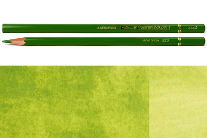 Uni Watercolor Pencils, #870 Apple Green
