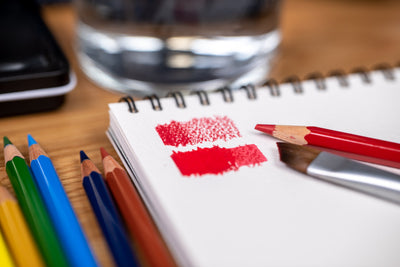 Uni Watercolor Pencils, #809 Orange Yellow